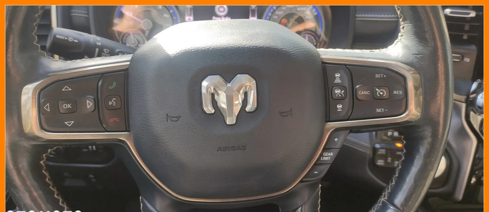 Dodge RAM cena 185950 przebieg: 90000, rok produkcji 2019 z Złocieniec małe 497
